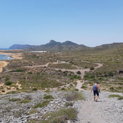 Fine walks in the nearby nature reserve Calblanque.